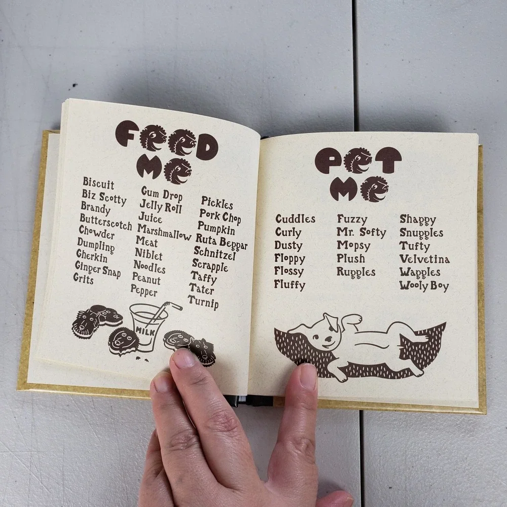 BowWow The Somewhat Comprehensive Book of Dog Names Faye Passow 1st Ed Hardcover